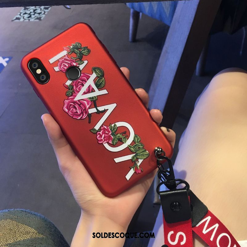 Coque Xiaomi Mi Max 3 Incassable Petit Lettre Tout Compris Fluide Doux Pas Cher