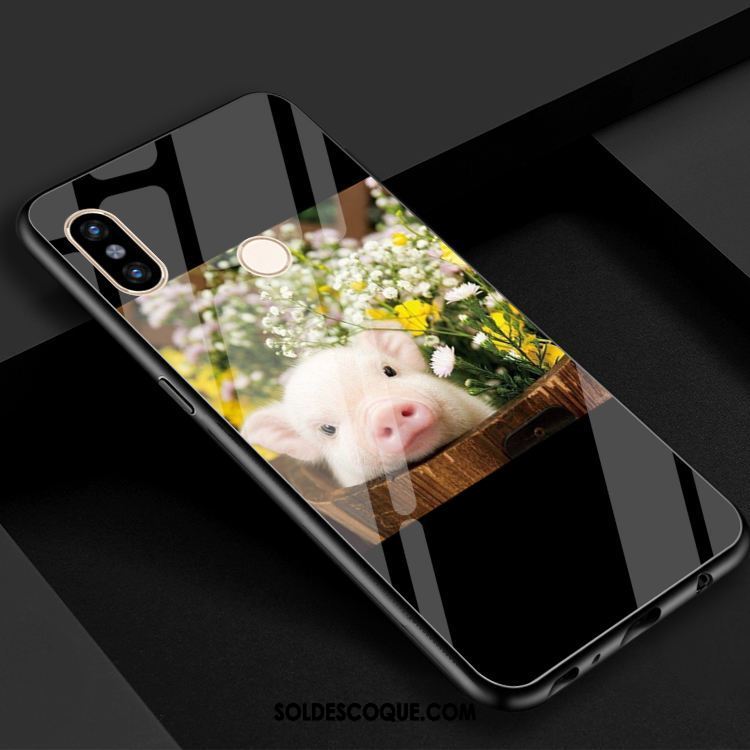 Coque Xiaomi Mi Max 3 Miroir Téléphone Portable Mignonne Petit Verre Pas Cher