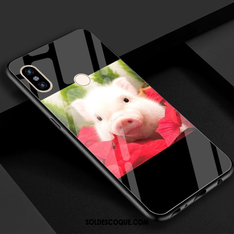 Coque Xiaomi Mi Max 3 Miroir Téléphone Portable Mignonne Petit Verre Pas Cher