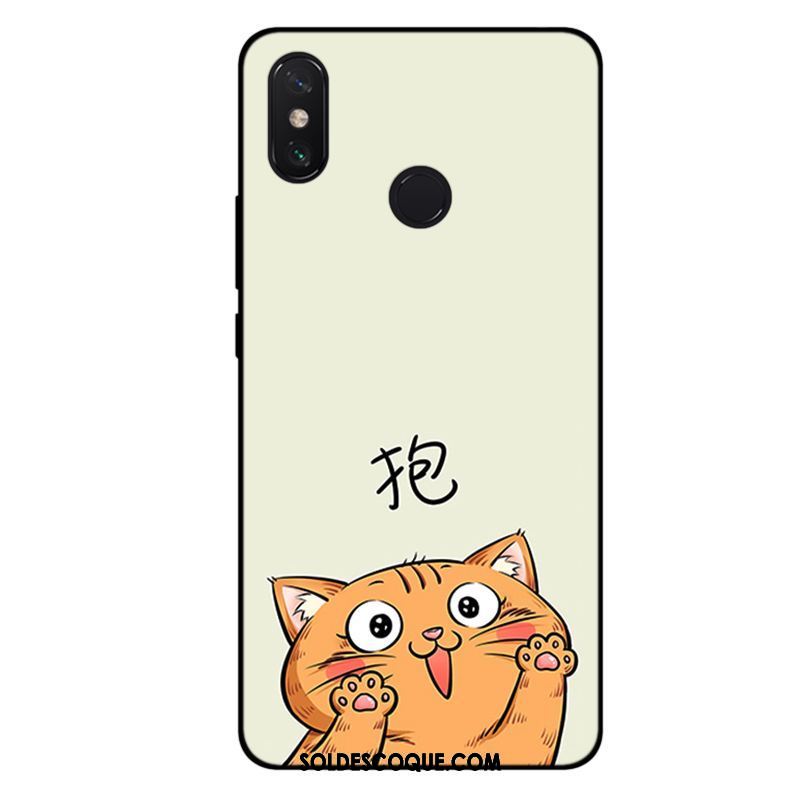 Coque Xiaomi Mi Max 3 Personnalité Drôle Petit Silicone Tout Compris Pas Cher