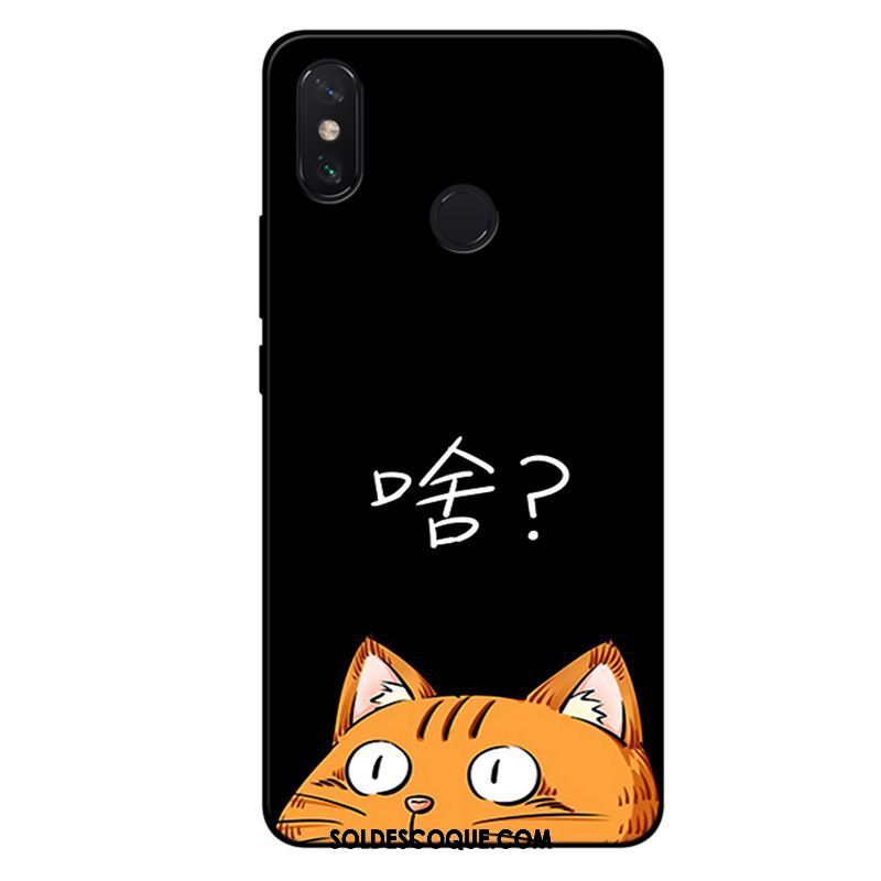 Coque Xiaomi Mi Max 3 Personnalité Drôle Petit Silicone Tout Compris Pas Cher