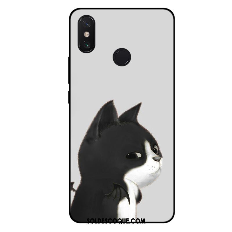 Coque Xiaomi Mi Max 3 Personnalité Drôle Petit Silicone Tout Compris Pas Cher