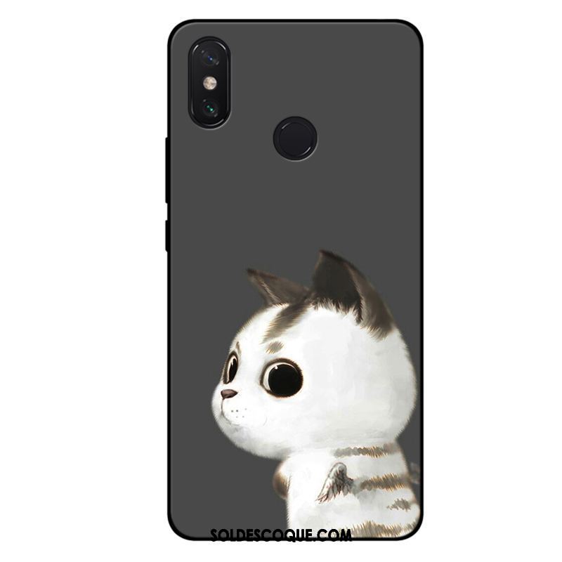 Coque Xiaomi Mi Max 3 Personnalité Drôle Petit Silicone Tout Compris Pas Cher