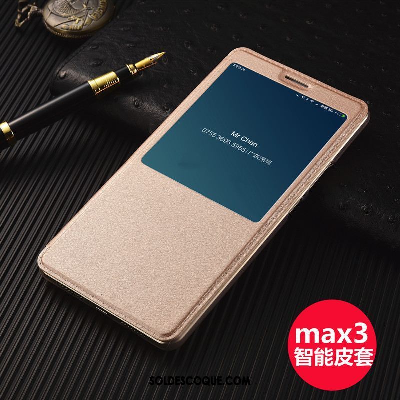 Coque Xiaomi Mi Max 3 Rose Petit Étui Téléphone Portable Protection Pas Cher