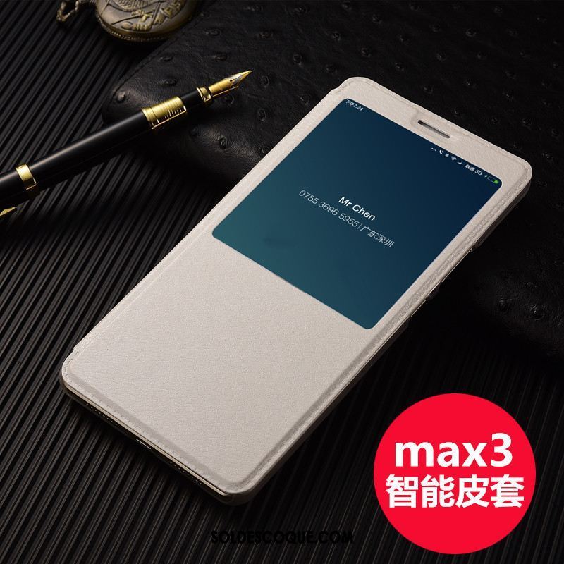 Coque Xiaomi Mi Max 3 Rose Petit Étui Téléphone Portable Protection Pas Cher