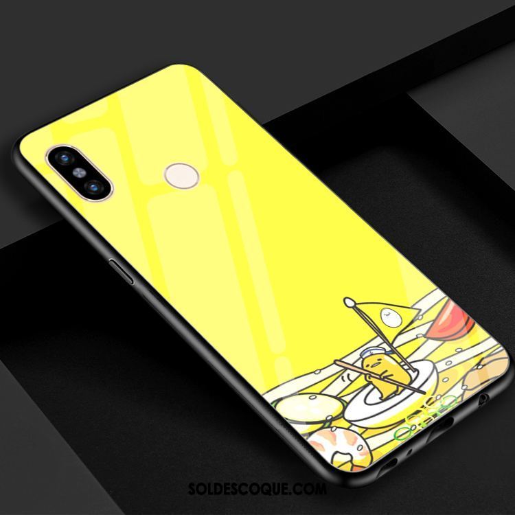 Coque Xiaomi Mi Max 3 Rouge Protection Dessin Animé Charmant Verre En Vente