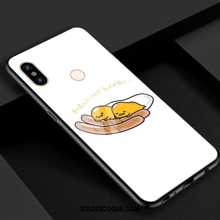 Coque Xiaomi Mi Max 3 Rouge Protection Dessin Animé Charmant Verre En Vente