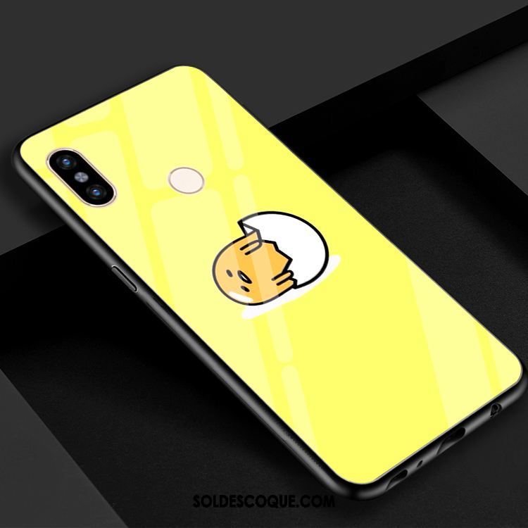 Coque Xiaomi Mi Max 3 Rouge Protection Dessin Animé Charmant Verre En Vente