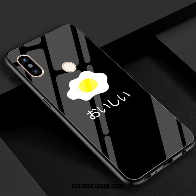 Coque Xiaomi Mi Max 3 Rouge Protection Dessin Animé Charmant Verre En Vente