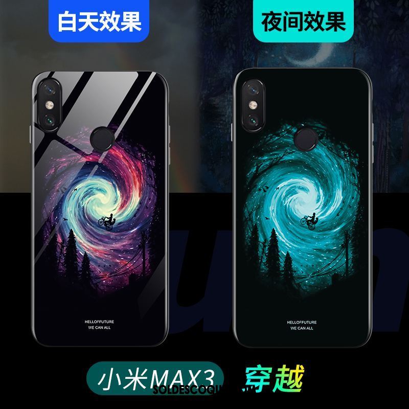 Coque Xiaomi Mi Max 3 Téléphone Portable Délavé En Daim Tendance Nouveau Marque De Tendance En Ligne