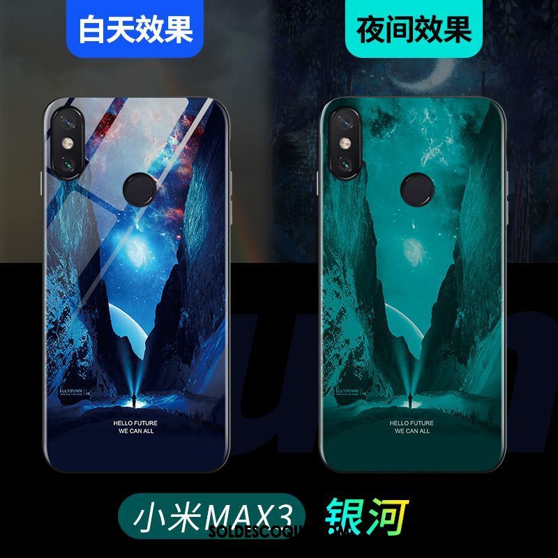 Coque Xiaomi Mi Max 3 Téléphone Portable Délavé En Daim Tendance Nouveau Marque De Tendance En Ligne