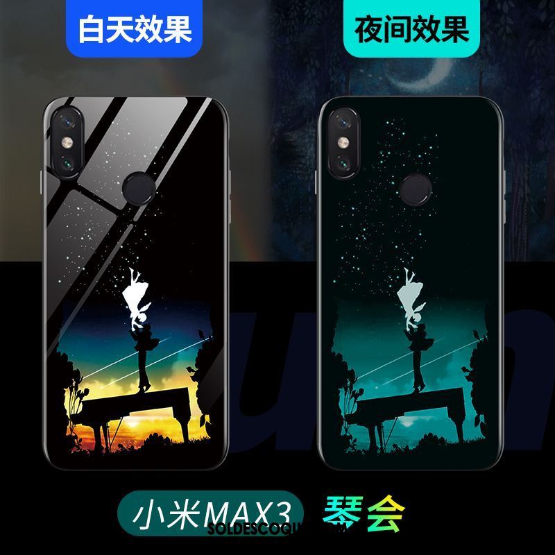 Coque Xiaomi Mi Max 3 Téléphone Portable Délavé En Daim Tendance Nouveau Marque De Tendance En Ligne