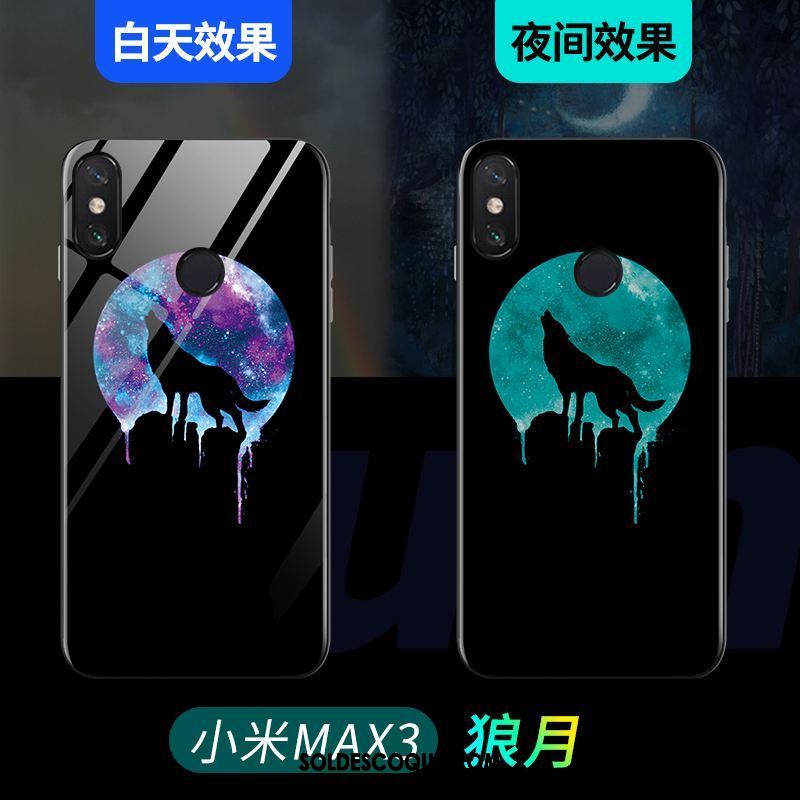 Coque Xiaomi Mi Max 3 Téléphone Portable Délavé En Daim Tendance Nouveau Marque De Tendance En Ligne