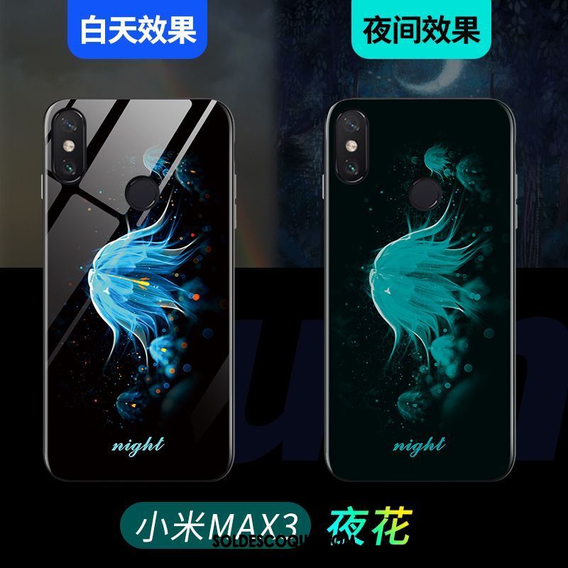 Coque Xiaomi Mi Max 3 Téléphone Portable Délavé En Daim Tendance Nouveau Marque De Tendance En Ligne