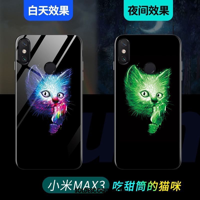 Coque Xiaomi Mi Max 3 Téléphone Portable Délavé En Daim Tendance Nouveau Marque De Tendance En Ligne