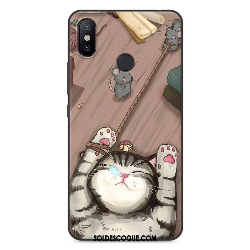 Coque Xiaomi Mi Max 3 Téléphone Portable Tendance Dessin Animé Créatif Fluide Doux Pas Cher