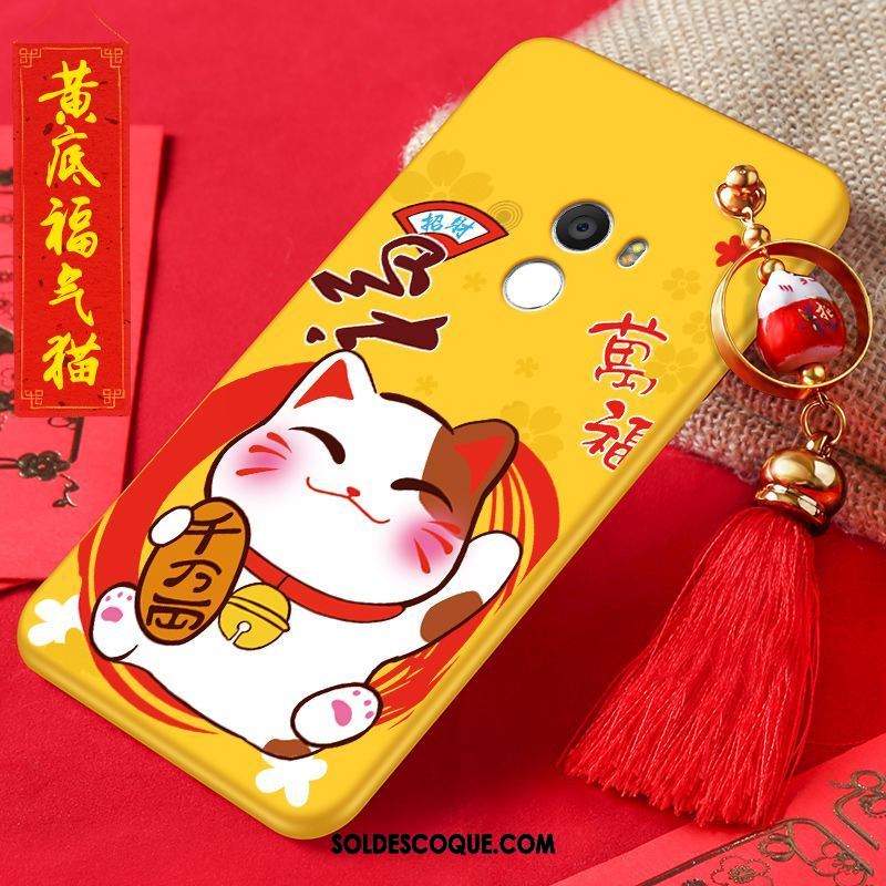 Coque Xiaomi Mi Mix 2 Créatif Incassable Rouge Téléphone Portable Tout Compris Soldes