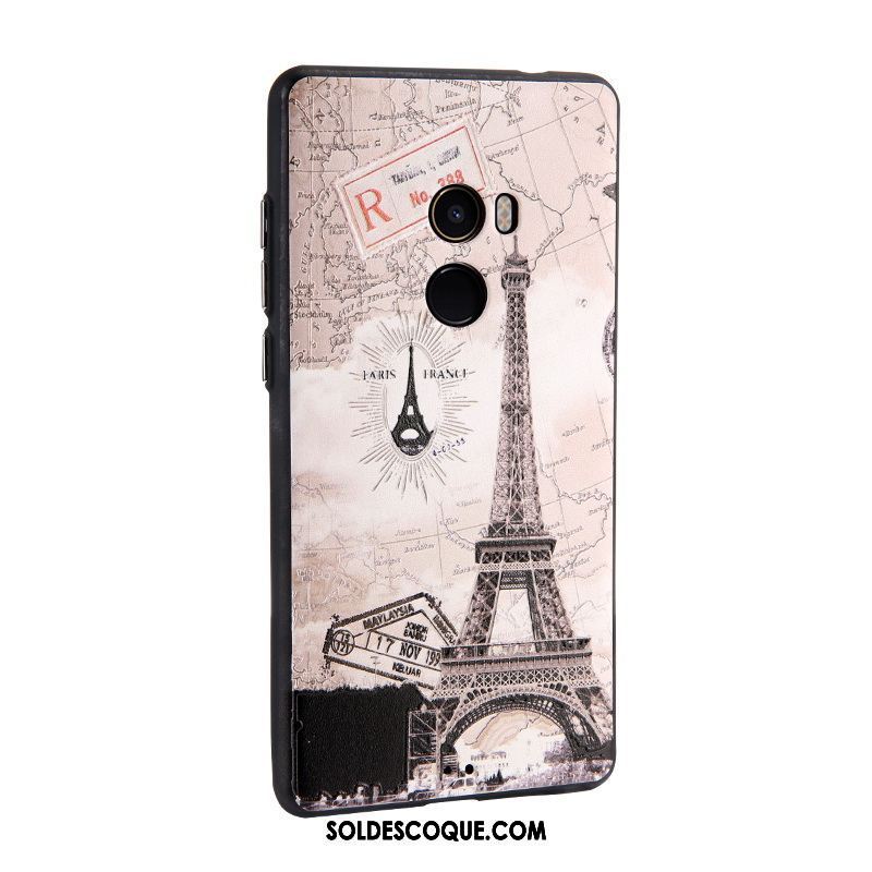 Coque Xiaomi Mi Mix 2 Dessin Animé Vert Petit Étui Téléphone Portable Pas Cher