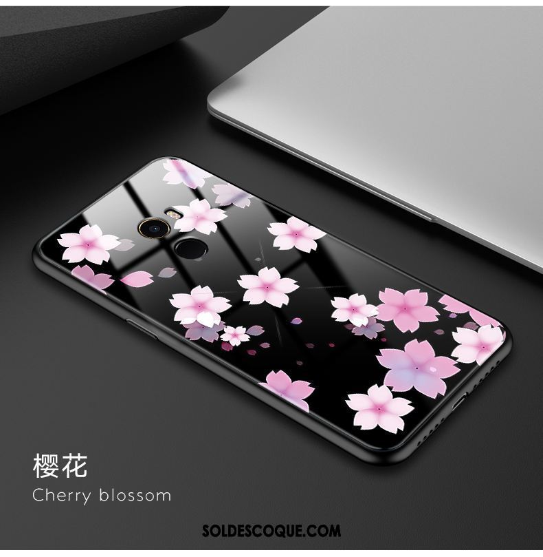 Coque Xiaomi Mi Mix 2 Difficile Noir Étui Créatif Transparent France