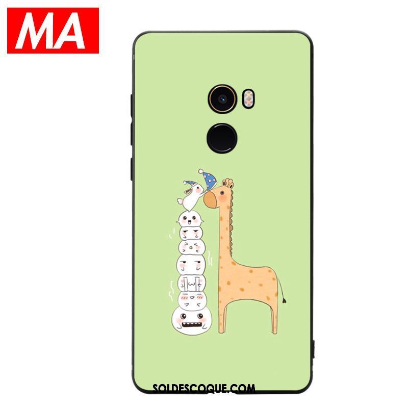 Coque Xiaomi Mi Mix 2 Fluide Doux Protection Personnalité Téléphone Portable Dessin Animé Pas Cher