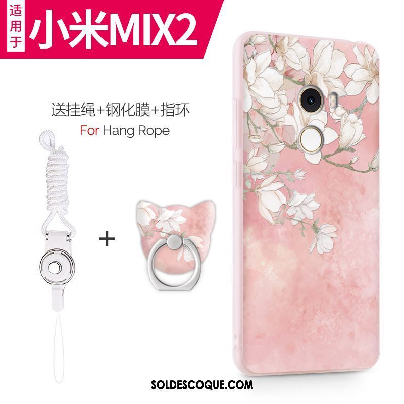 Coque Xiaomi Mi Mix 2 Incassable Petit Tout Compris Fluide Doux Silicone Pas Cher