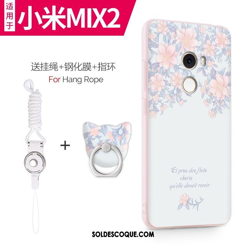 Coque Xiaomi Mi Mix 2 Incassable Petit Tout Compris Fluide Doux Silicone Pas Cher