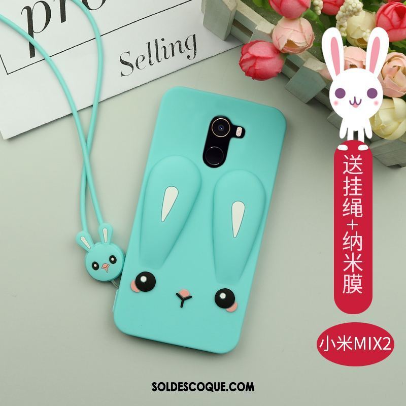 Coque Xiaomi Mi Mix 2 Marque De Tendance Silicone Fluide Doux Incassable Protection En Ligne
