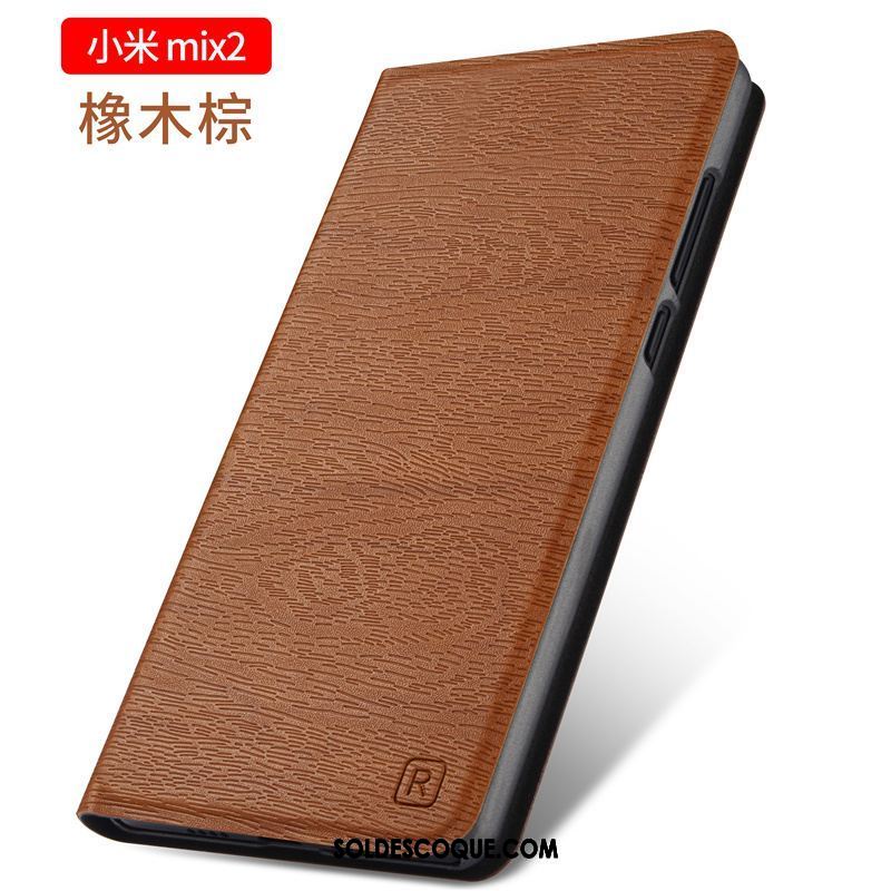 Coque Xiaomi Mi Mix 2 Personnalité Très Mince Téléphone Portable Noir Tout Compris Housse Soldes