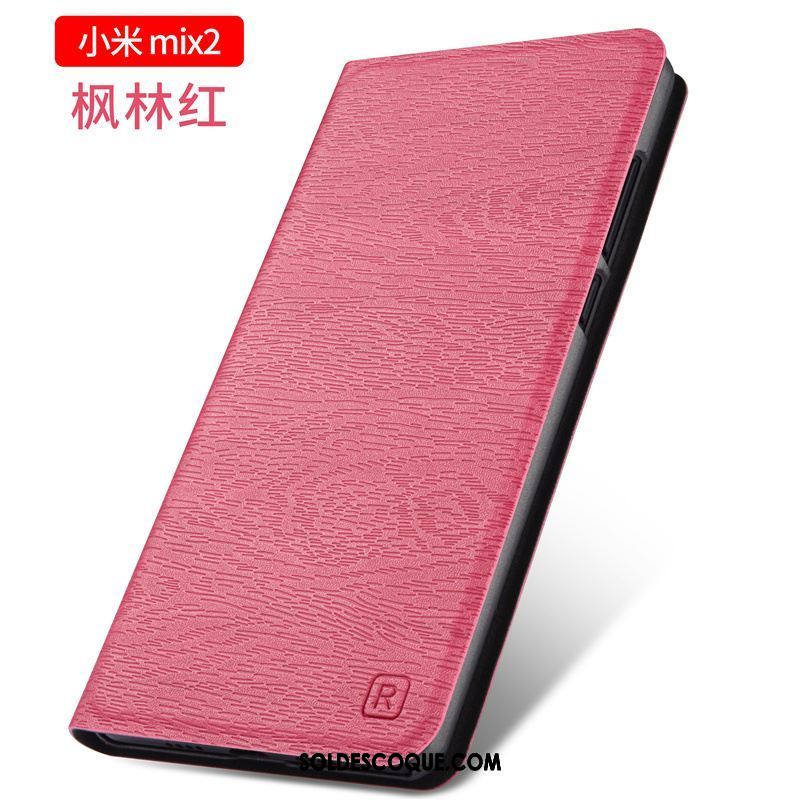 Coque Xiaomi Mi Mix 2 Personnalité Très Mince Téléphone Portable Noir Tout Compris Housse Soldes