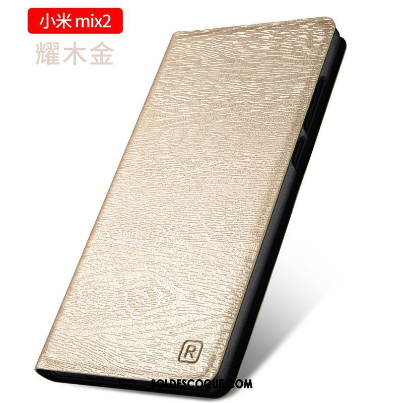 Coque Xiaomi Mi Mix 2 Personnalité Très Mince Téléphone Portable Noir Tout Compris Housse Soldes