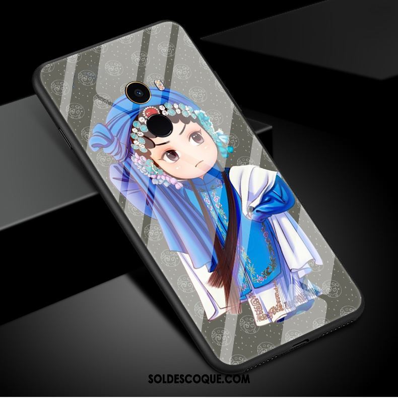 Coque Xiaomi Mi Mix 2 Petit Amoureux Vintage Téléphone Portable Bleu Housse Pas Cher