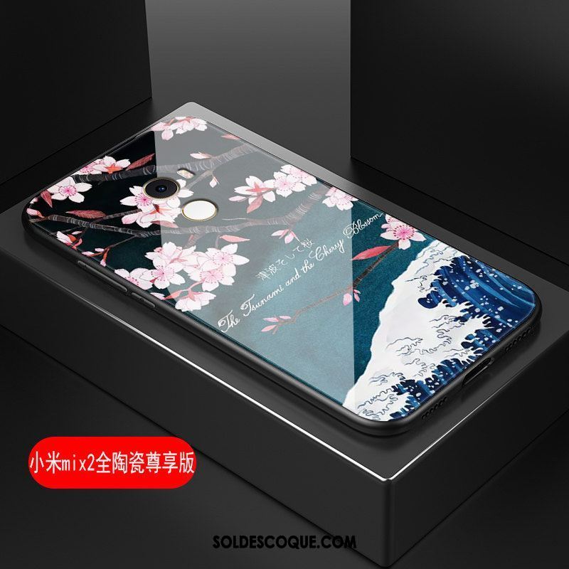 Coque Xiaomi Mi Mix 2 Téléphone Portable Bordure Étui Blanc Art En Ligne