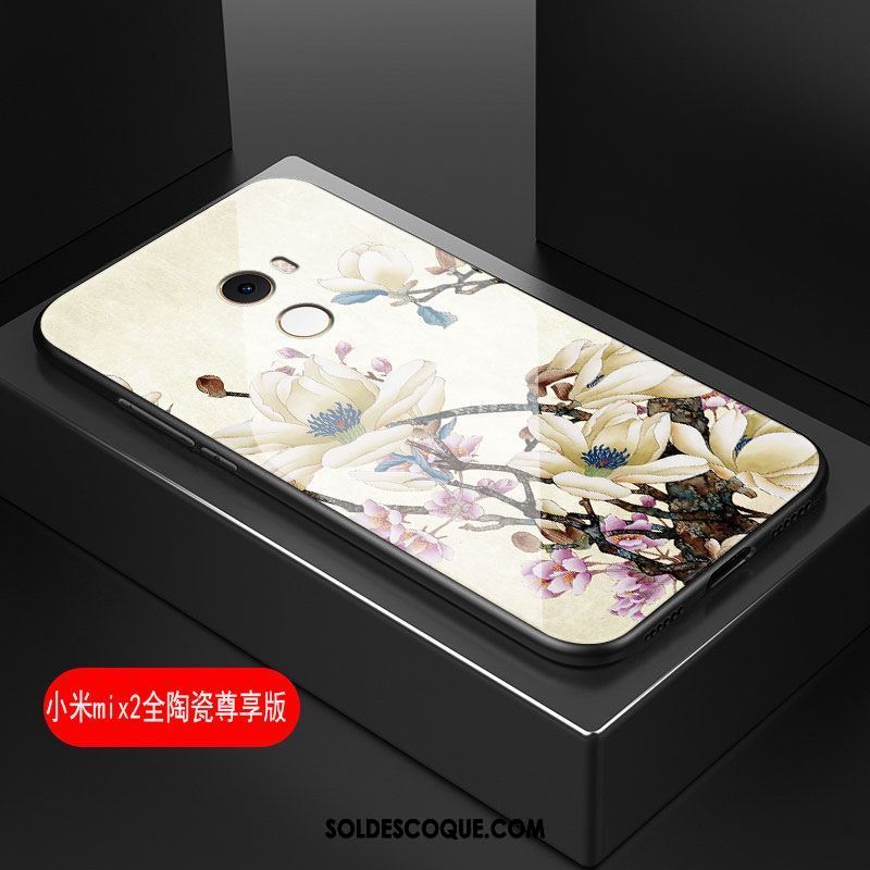Coque Xiaomi Mi Mix 2 Téléphone Portable Bordure Étui Blanc Art En Ligne