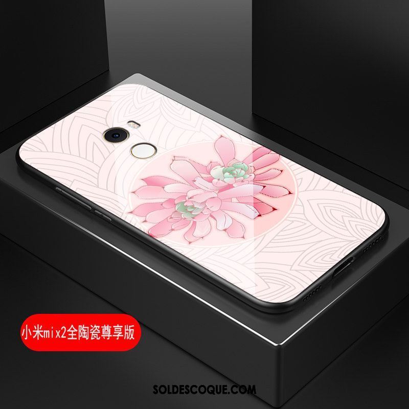 Coque Xiaomi Mi Mix 2 Téléphone Portable Bordure Étui Blanc Art En Ligne