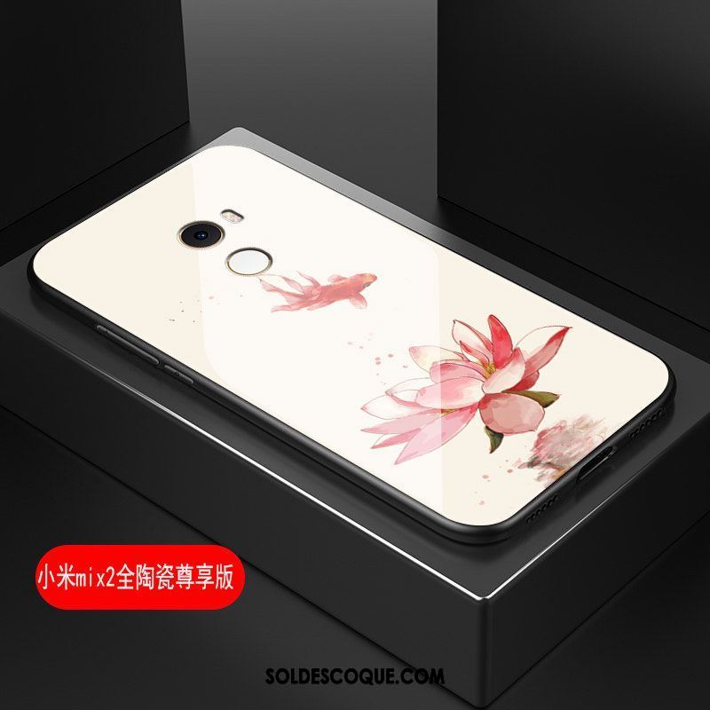 Coque Xiaomi Mi Mix 2 Téléphone Portable Bordure Étui Blanc Art En Ligne