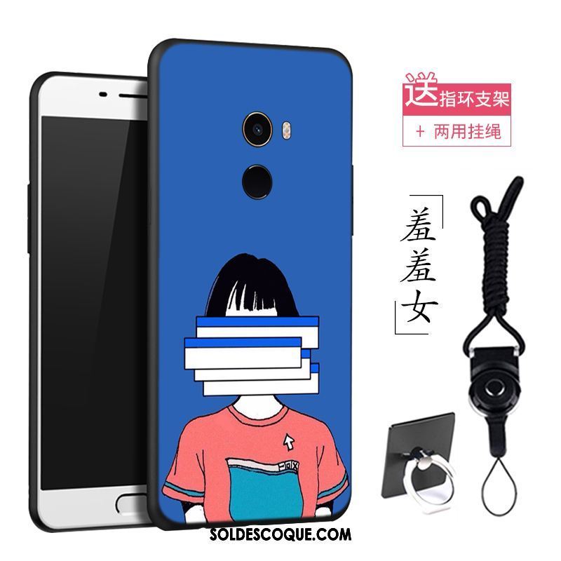 Coque Xiaomi Mi Mix 2 Téléphone Portable Incassable Fluide Doux Personnalité Marque De Tendance Housse Soldes