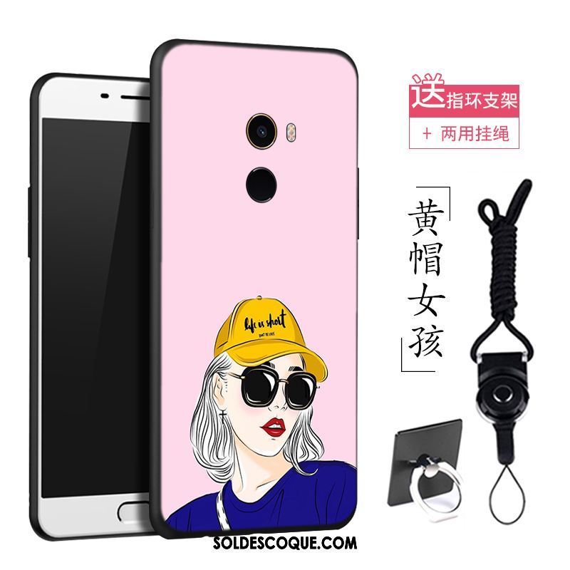 Coque Xiaomi Mi Mix 2 Téléphone Portable Incassable Fluide Doux Personnalité Marque De Tendance Housse Soldes