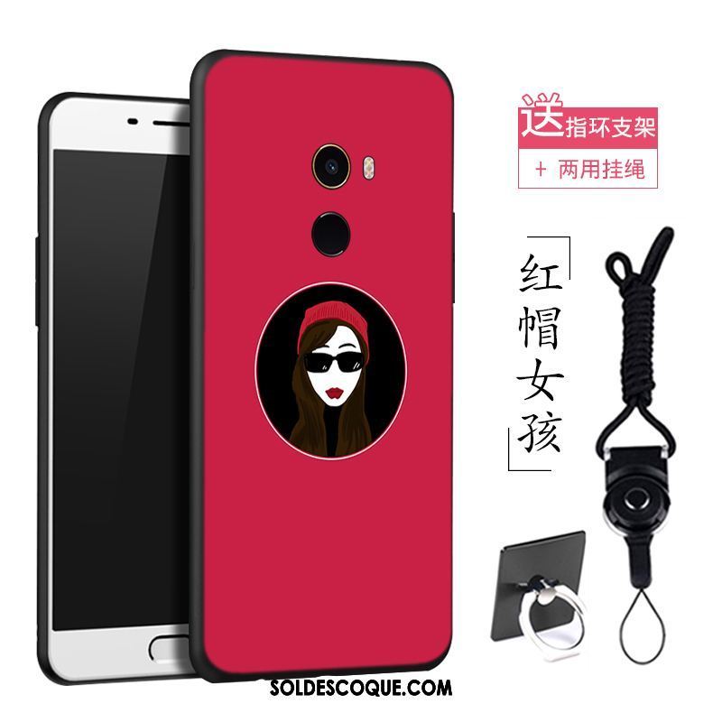 Coque Xiaomi Mi Mix 2 Téléphone Portable Incassable Fluide Doux Personnalité Marque De Tendance Housse Soldes