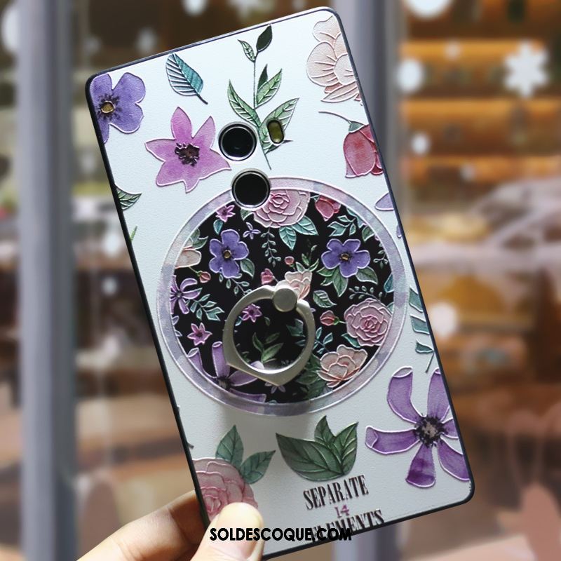 Coque Xiaomi Mi Mix 2 Téléphone Portable Étui Vert Une Agrafe Petit Housse En Ligne