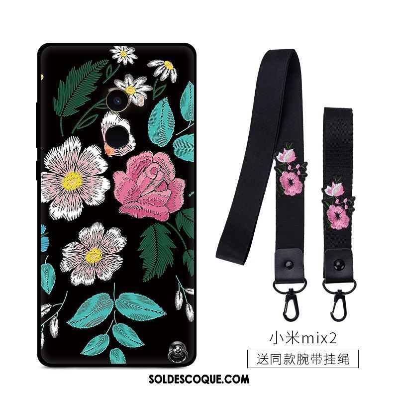 Coque Xiaomi Mi Mix 2 Étui Silicone Fluide Doux Vintage Protection Soldes