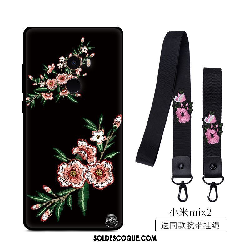 Coque Xiaomi Mi Mix 2 Étui Silicone Fluide Doux Vintage Protection Soldes