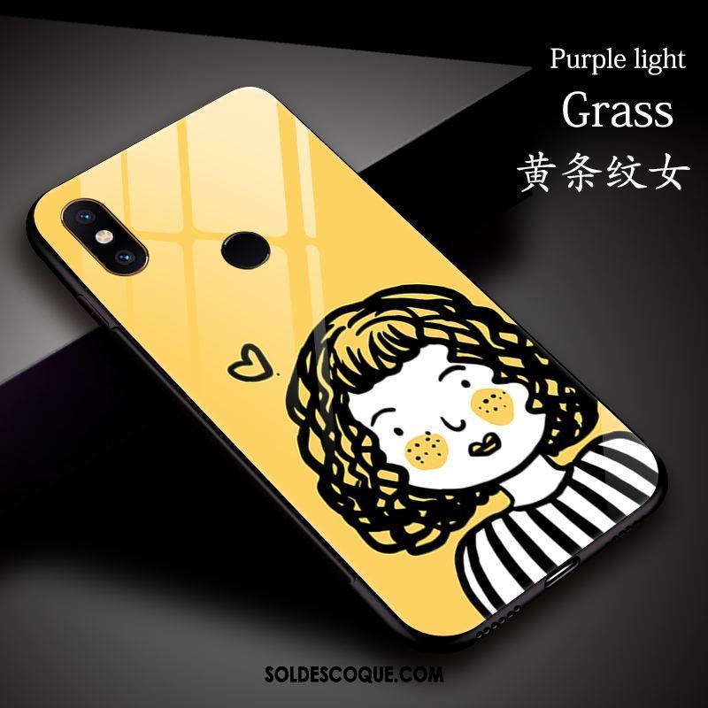 Coque Xiaomi Mi Mix 2s Amoureux Original Dessin Animé Personnalité Créatif En Ligne