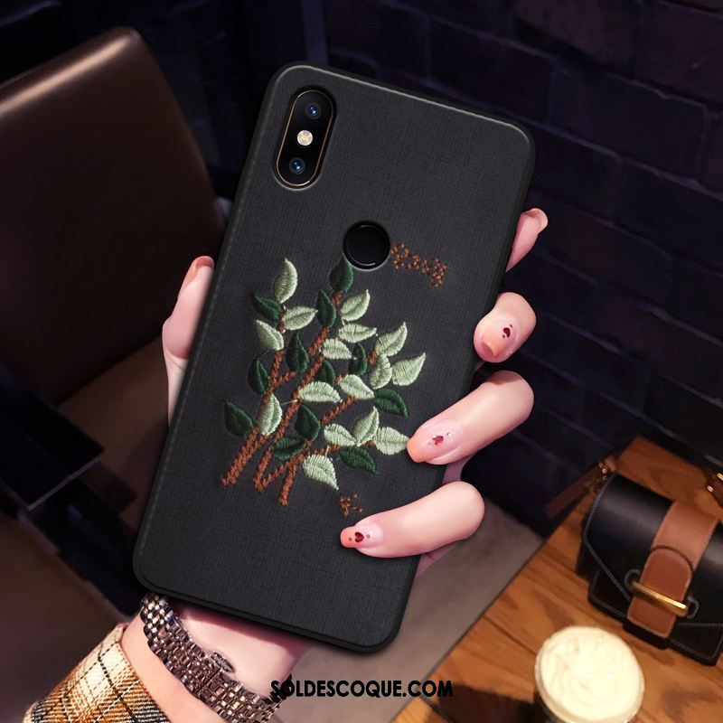 Coque Xiaomi Mi Mix 2s Broderie Petit Fluide Doux Silicone Tendance Pas Cher