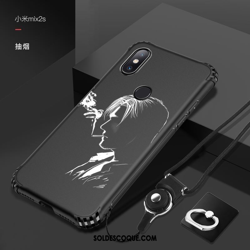 Coque Xiaomi Mi Mix 2s Incassable Marque De Tendance Ornements Suspendus Personnalité Amoureux Pas Cher