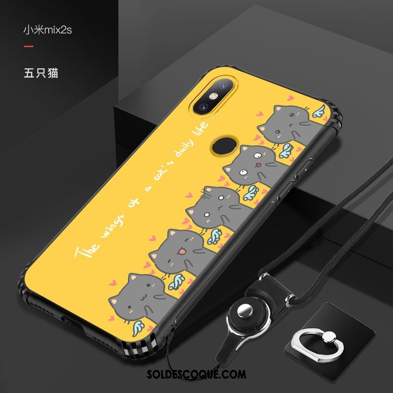 Coque Xiaomi Mi Mix 2s Incassable Marque De Tendance Ornements Suspendus Personnalité Amoureux Pas Cher