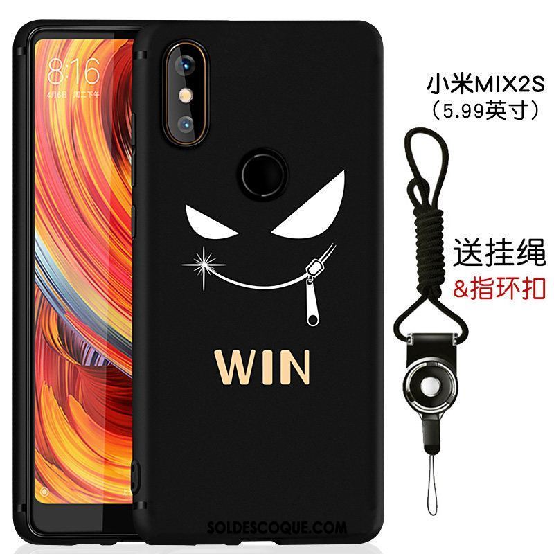 Coque Xiaomi Mi Mix 2s Ornements Suspendus Couvercle Arrière Silicone Amoureux Très Mince En Vente