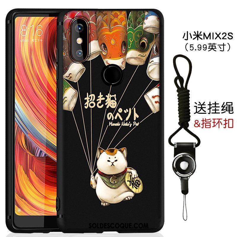 Coque Xiaomi Mi Mix 2s Ornements Suspendus Couvercle Arrière Silicone Amoureux Très Mince En Vente