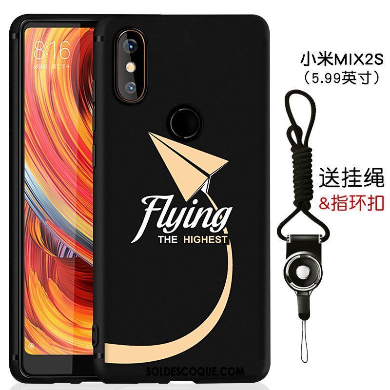 Coque Xiaomi Mi Mix 2s Ornements Suspendus Couvercle Arrière Silicone Amoureux Très Mince En Vente