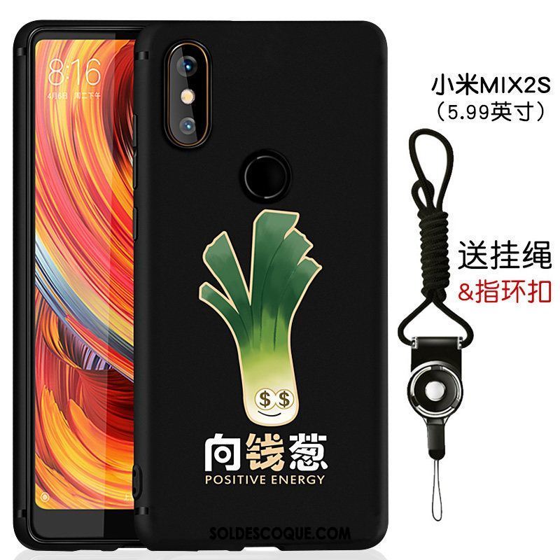 Coque Xiaomi Mi Mix 2s Ornements Suspendus Couvercle Arrière Silicone Amoureux Très Mince En Vente