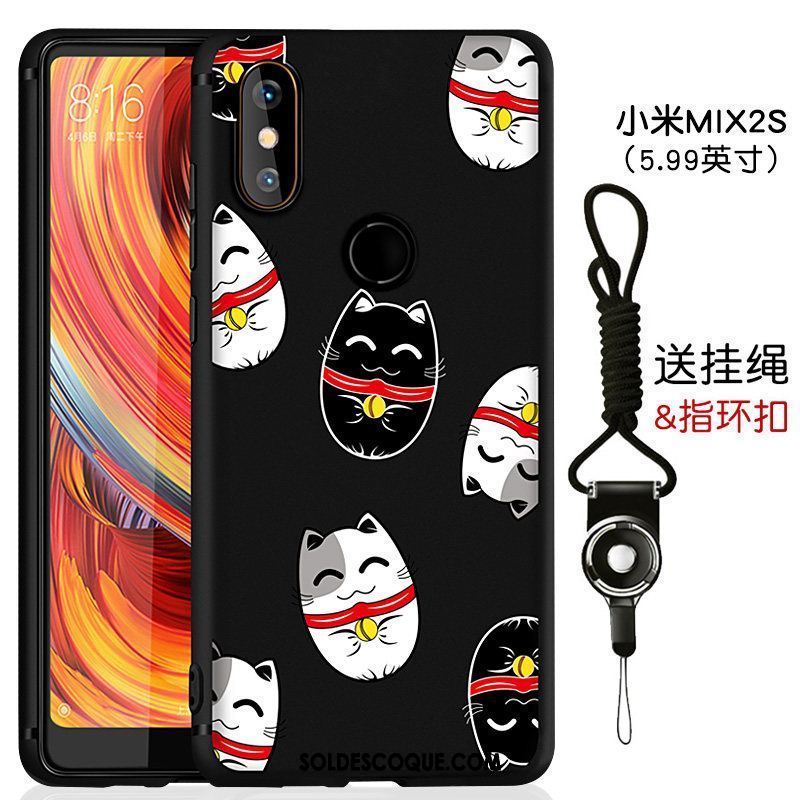 Coque Xiaomi Mi Mix 2s Ornements Suspendus Couvercle Arrière Silicone Amoureux Très Mince En Vente